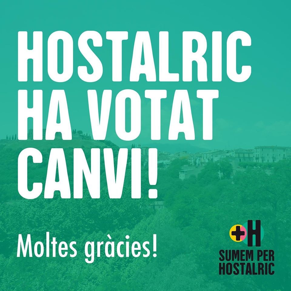 Sumem per Hostalric guanya les eleccions municipals i Nil Papiol serà el nou alcalde d’Hostalric
